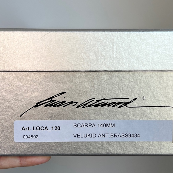 Brian Atwood Studded PVC Heels - Picture 9 of 9